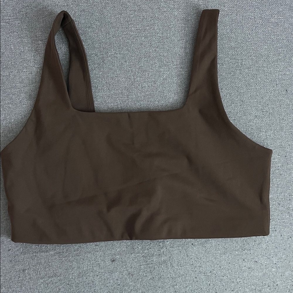 Girlfriend Collective Brown Bra